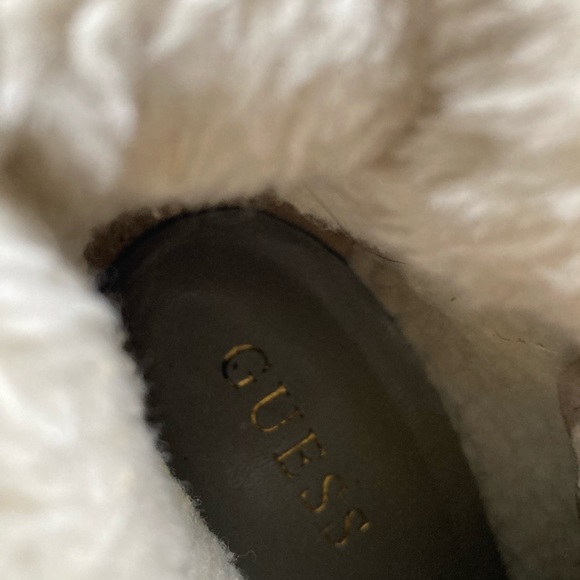 GUESS 4” Suede Gray Tie Boots🌟 - Picture 5 of 13